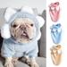Meidiya Dog Cat Sunflower Hoodie Costumes Funny Pet Cosplay Dress Cute Flower Puppy Fleece Hoodie Coat Clothes Animal Autumn Winter Warm Jumpsuit Outfit Apparel