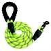 5ft Reflective Dog Leash Strong Dog Leash with Comfortable Padded Handle Traction Rolled Dog Leads -Slip Handle Dog Leash Rope for Large and Medium Pets