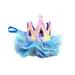 1PC Stylish Crown Birthday Hat Gauze Crown Party Hat Creative Headwear Supplies Cosplay Costume Accessory for Cat Dog Pet Blue