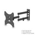 UWR-Nite TV Mount for Most 26-55 Inch TVs Full Motion TV Wall Mount with Perfect Center Design on Single Stud Articulating Mount Max VESA 200x200mm up to 66 LBS