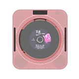 Htovila YHS-08C Portable Player Wall Mountable Player Remote Control HiFi Speaker with USB 3.5mm LED Screen