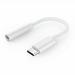 USB-C to 3.5 mm Headphone Jack Adapter Type C to 3.5mm Digital Audio Adapter for iPad Pro Huawei P20 Google Pixel 2/2XL 3/3XL Samsung Galaxy Note 10/10+ - White