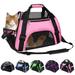 Yipa Cat Carrier Soft-Sided Pet Travel Carrier for Cats Dogs Puppy Comfort Portable Foldable Pet Bag Airline Approved Blue Small Size