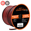 12 Gauge 500 Feet Audiopipe Red Black Copper Clad Speaker Wire Zip Cable 12 Volt