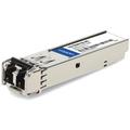 AddOn - SFP (mini-GBIC) transceiver module (equivalent to: Fortinet FN-TRAN-SX) - GigE - 1000Base-SX - LC multi-mode - up to 1800 ft - 850 nm - TAA Compliant