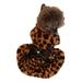 XINHUADSH Lovely Pet Skirt Leopard Print for Winter Comfortable