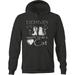 Everybody Wants To Be A Cat Pet Love Cat Graphic Hoodies Xlarge Dark Grey