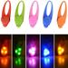 1 Pack LED Light Up Dog Collar Light Waterproof Dog Cat Pet Safety Strobe Harness Leash Necklace Lights for Large Medium Small Dogs at Night Time Walking Camping Warning Reflective Gear Accessories