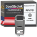 Remanufactured DoorStepInk in the USA Ink Cartridge for Canon PFI-701 700ML Gray