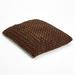 HomeRoots 472113 3 x 4 ft. Brown Lux Faux Fur Rectangle Pet Bed Chocolate