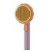 Pet Hair Brush Self Cleaning Slicker Comb Dog/Cat Pumpkin Brush for Shedding and Grooming Fit for All Long or Short Hair Pets