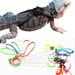 D-GROEE Adjustable Reptile Lizard Harness Leash Turtle Lizard Pet Traction Belt Bearded Dragon Accessories Soft Small Pet Animal Harness Rope