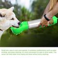 Dog Travel Water Bottle Portable Dog Water Bottle Pet Drinking Bottle Drink Cup Dish Bowl Dispenser for Walking Traveling Hiking Multifunctional Outdoor Water&Food Bowl for Dogs and Cats