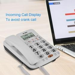 EBTOOLS Corded Phone with Speakerphone Corded Phone with Answering Machine 2-line Corded Phone with Speakerphone Speed Dial Corded Phone with Caller ID for Home/Office