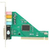 Sound Card PCI Sound Card 4.1 Channel Computer Desktop Built-in Sound Card High-fidelity Audio Card CMI8738