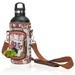 Made Easy Kit Water Bottle Carrier with Pocket for Dog Poop Waste Bags and Adjustable Padded Shoulder Strap