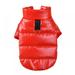 Dog Winter Coat Waterproof Puppy Dog Coat Cat Clothes Warm Lightweight Pet Vest Dog Vest Windproof Dog Snowsuit Warm Fleece Padded Winter Pet Clothes for Cat Small Dogs