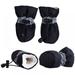 Maynos 4Pcs Set Dog Boots Pet Antiskid Shoes Winter Warm Skidproof Sneakers Paw Protectors