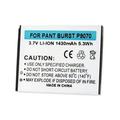 Batteries N Accessories BNA-WB-BLI-1299-1.4 Cell Phone Battery - Li-Ion 3.7V 1430 mAh Ultra High Capacity Battery - Replacement for Pantech P9070 Battery