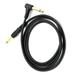 Grofry 6.35mm Mono Straight to 6.35mm 1/4inch Male Right Angle Adapter Audio Cable Audio Cale