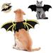 Cheers.US Halloween Cat Costume Bat Wings Witch Cloak Wizard Costumes for Small Cats Kittens Cosplay Halloween Party Decoration Bat Costume Cat Accessories