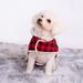 British Style Plaid Dog Vest Hooded Shirt Coat Dog Apparel Cold Weather Dog Jacket for Puppy Small Medium Large Dog