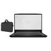 MSI WF66 11UJ-267 Workstation Laptop (Intel i7-11800H 8-Core 15.6 60Hz Full HD (1920x1080) NVIDIA RTX A2000 64GB RAM 256GB PCIe SSD + 1TB HDD Backlit KB Wifi Win 10 Pro) with Topload Bag