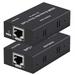 HDMI Extender HDMI Over Single Cat5E/6/7 HDMI Repeater HDMI Balun Sender Transmitter Receiver Support 1080p 3D HDMI 1.4a HDCP EDID