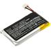 Batteries N Accessories BNA-WB-P15453 Wireless Headset Battery - Li-Pol 3.7V 510mAh Ultra High Capacity - Replacement for Plantronics 202555-01 Battery