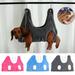 Dog Cat Grooming Hammock Helper Pet Bathing Grooming Hammock Soft and Comfortable Bags for Bathing Washing Grooming Pink