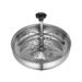 NUOLUX Stainless Steel Feeding Bowl Trough Thicken Feeder for Pig Livestock (Silver)