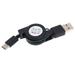 Party Yeah Retractable type c data & sync charger charging cable usb c 3.1 data cable