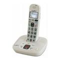 Clarity D712 Cordless Phone - DECT - White - 1 x Phone Line - Answering Machine - Caller ID - Speakerphone - Backlight