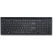 Slim Type Standard Keyboard 104 Keys Black/silver | Bundle of 5 Each