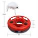 Cat training toys Single-layer Amusement Plate Mouse Cat Toys Cat Turntable Pet Interactive Toys Cat Supplies pet gato 4 Colos