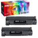 Amstech Compatible Toner for Canon 137 for Canon imageCLASS MF211 MF212w MF217w MF229dw MF232w MF244dw MF249dw LBP151dw MF212w MF216n MF227dw Satera MF224dw Printer Toner(Black 2-Pack)