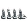 Motorola Residential DECT 6.0 Cordless Digital Phone System with Answering Machine Call Block and Volume Boost (4 Handsets) CD5014