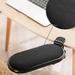 Computer Arm Rest Holder Ergonomic Clamp Tray Office Mouse Pad Wrist Keyboard Stand Computer Armrest Pad for Gaming Desk Soft Cushion Black