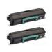 PrinterDash Compatible MICR Replacement for InfoPrint 1622 Express High Yield Toner Cartridge (2/PK-11000 Page Yield) (39V1640J_2PK)