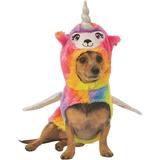 Llamacorn Female Pet Mythical Creature Rainbow Halloween Costume-S