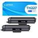 TN227 Black Toner Cartridge 2-Pack Compatible for Brother TN227BK TN-227BK TN223BK TN-227 TN-223 HL-L3210CW HL-L3230CDW HL-L3290CDW MFC-L3710CW MFC-L3770CDW MFC-L3750CDW Printer