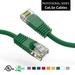 1ft (0.3M) Cat5E UTP Ethernet Network Booted Cable 1 Feet (0.3 Meters) Gigabit LAN Network Cable RJ45 High Speed Patch Cable Green (4 Pack)