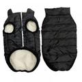 Winter Waterproof Pet Coat Clothes for Dogs Winter Clothing Warm Dog Clothes for Small Dogs Christmas Big Dog Coat Winter Clothes Chihuahua Black L