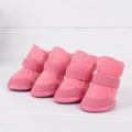 Dog Cat Pet Shoes Chihuahua Small Puppy Winter Warm Boots Shoes S-XXL 2Color