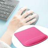 Grofry Anti-Slip Solid Color Square Soft Wrist Rest Design Mouse Pad PC Gaming Mousepad for Office Purple