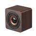 Wooden Mini Bluetooth Speaker Retro Audio Walnut Portable Retro Wooden Bluetooth Speaker Mini Outdoor Wireless Bass Loudspeaker Multifunctional New