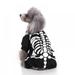 Feiona Funny Skeleton Dog Pet Clothes Halloween Dog Costume Pet Party Dressing Up Apparel