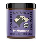 Complete Natural Products D-Mannose Pure Powder Supplement for Dogs and Cats 4 oz.