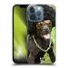 Head Case Designs Funny Animals Dog In Funny Costume Hard Back Case Compatible with Apple iPhone 13 Pro