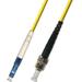 1M - Singlemode Simplex Fiber Optic Cable (9/125) - LC to ST